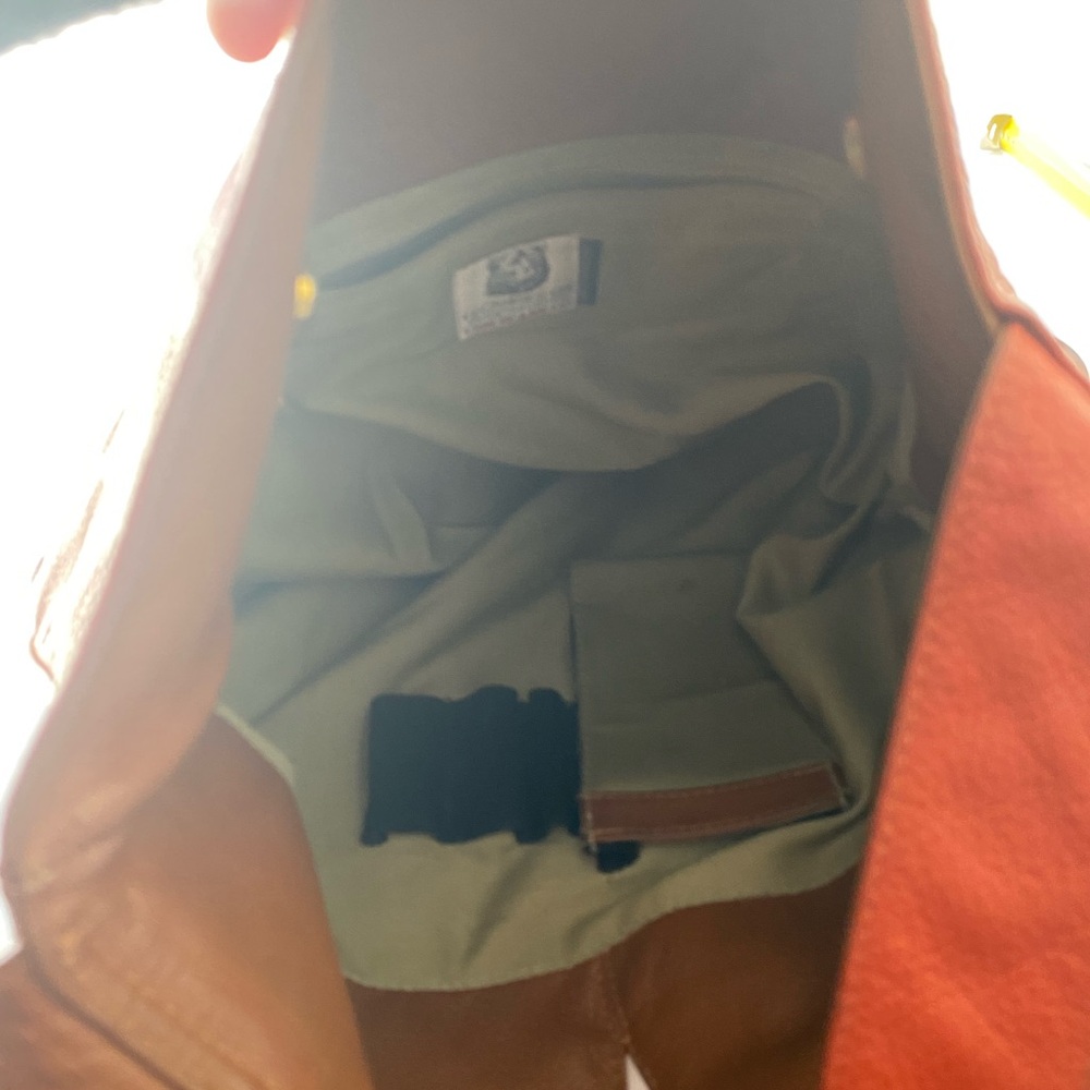 JP Ourse & Cie Park Avenue Leather Crossbody Cinnamon - Picture 10 of 12